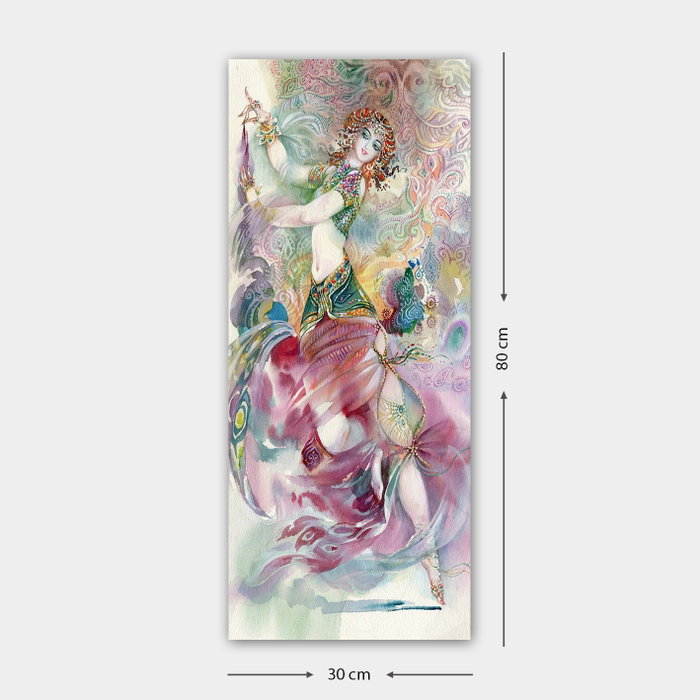 Wallity DKY133944_3080 Lienzo Decorativo Multicolor 30 x 80 cm